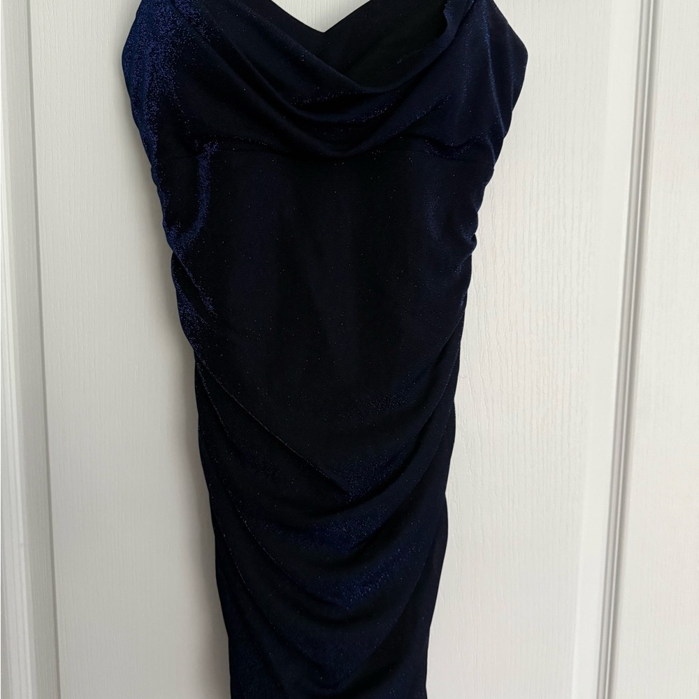 Honey and Rosie Midnight Blue Mini Dress